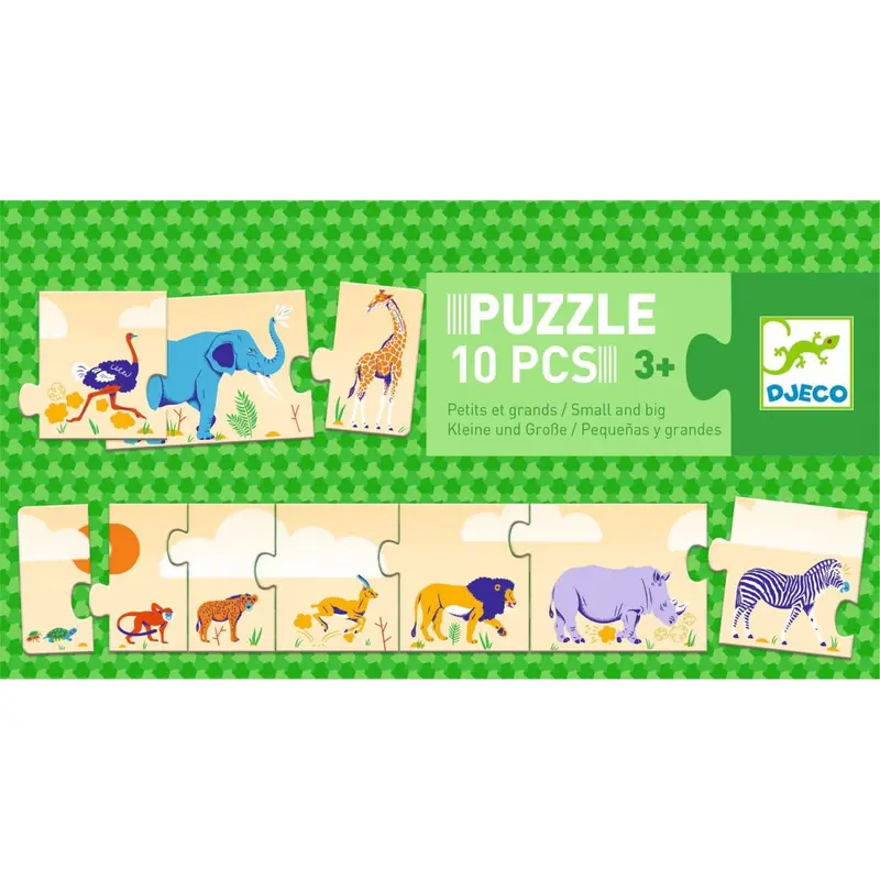 Puzzle frise petits et grands