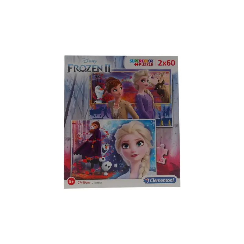 Puzzle - Frozen II - La Reine des Neiges - 2x60 pièces