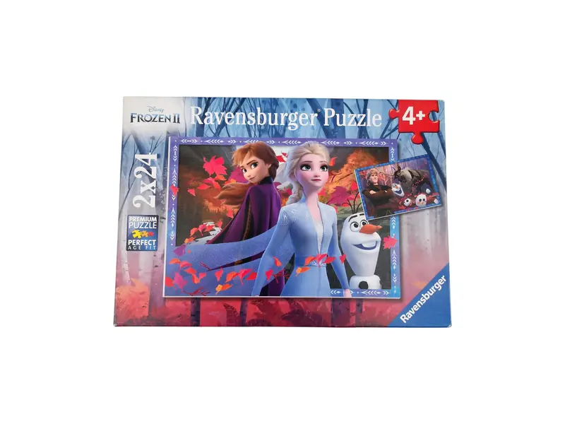 Puzzle - Frozen - Vers des contrées glacées 2x24 pièces