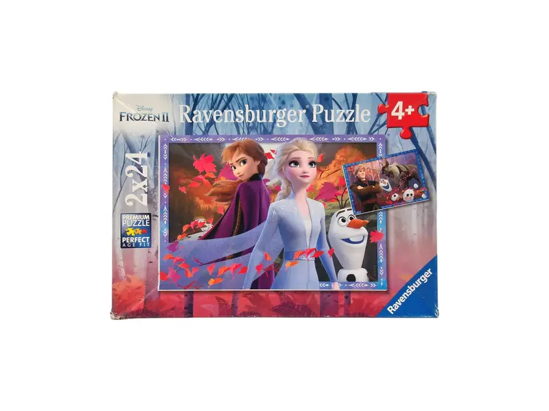 Puzzle - Frozen - Vers des contrées glacées 2x24 pièces