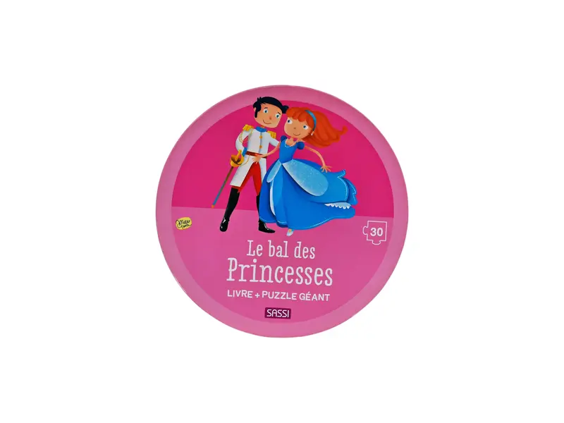 Puzzle  géant - Le bal des Princesses - 30 pièces- Édition 2019