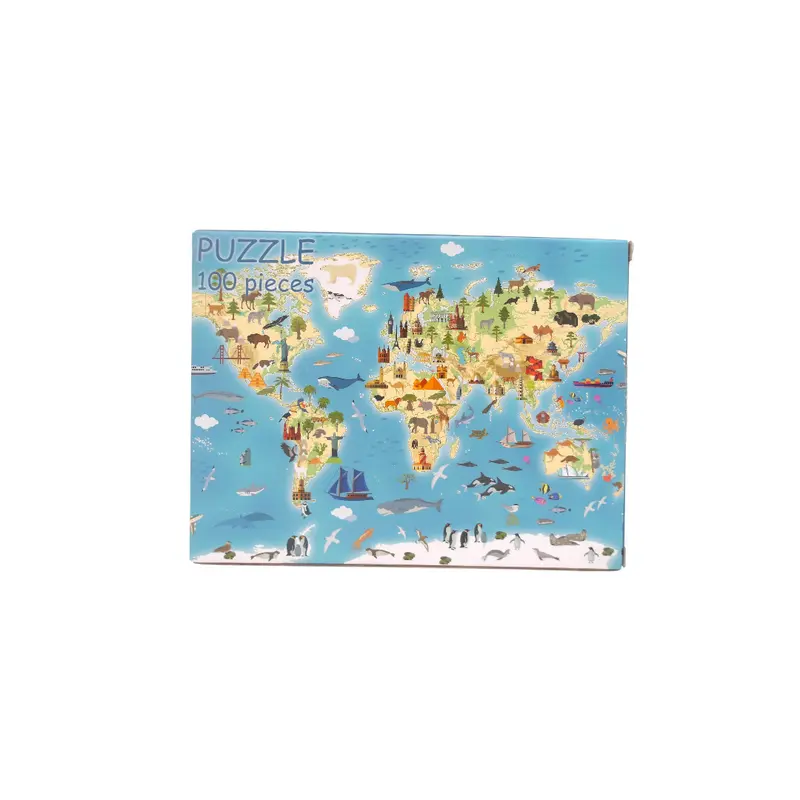 Puzzle - Hémisphère - 100 pièces