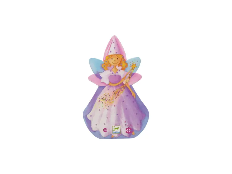 Puzzle - La fée et la licorne - 36 pièces