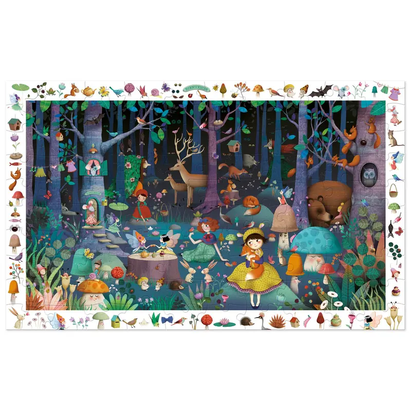 Puzzle La forêt enchantée - 100 pièces