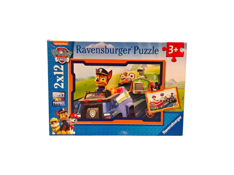 Puzzle - La Pat'Patrouille en action - 2x12 pièces- Édition 2015