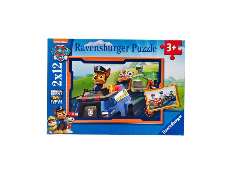 Puzzle - La Pat'Patrouille en action - 2x12 pièces- Édition 2015