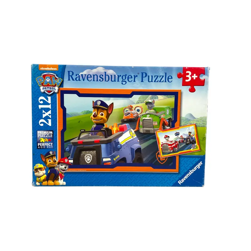 Puzzle - La Pat'Patrouille en action - 2x12 pièces- Édition 2015