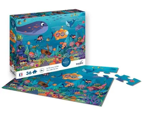 Puzzle La vie sous la mer 36pièces