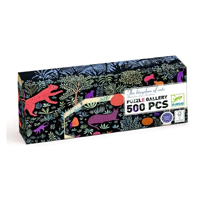 Puzzle Le Royaume des Chats - 500 pièces