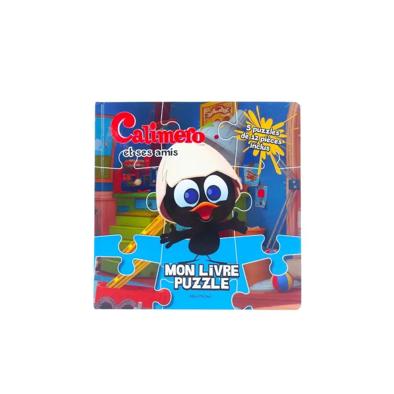 Puzzle livre - Calimero et ses amis  - 5x12 pièces - Édition 2015