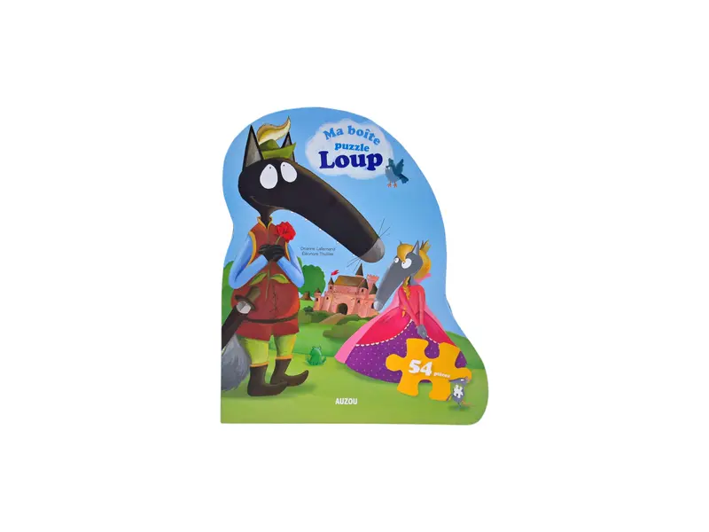 Puzzle - Ma boîte puzzle Loup - 54 pièces- Édition 2016
