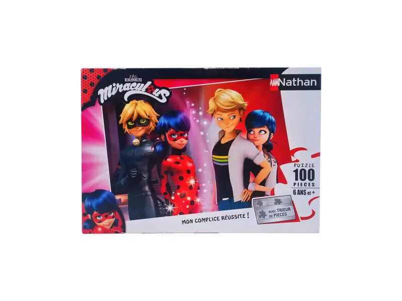Puzzle  - Miraculous - 100 pièces- Édition 2009