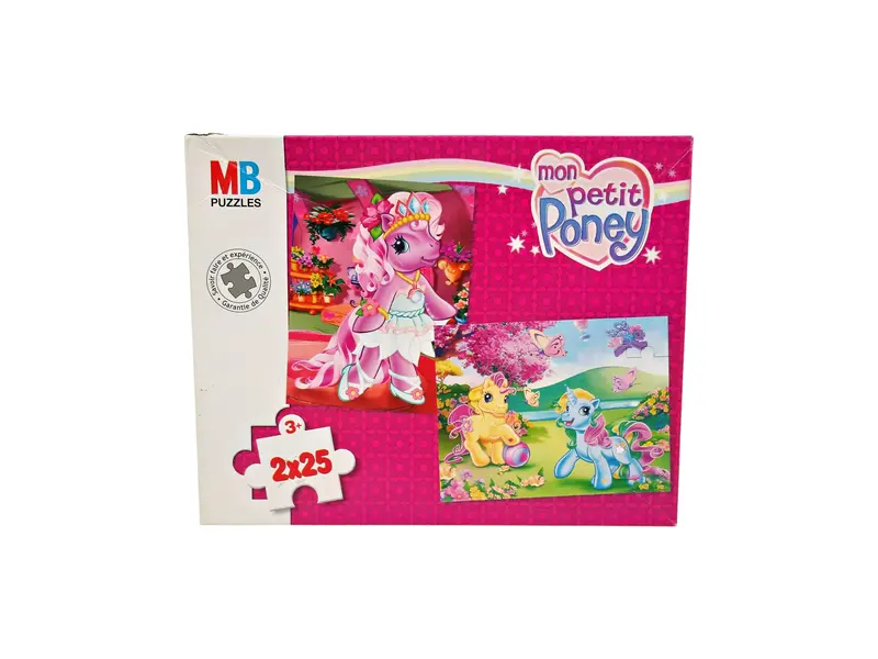 Puzzle - My little poney - 2x25 pièces