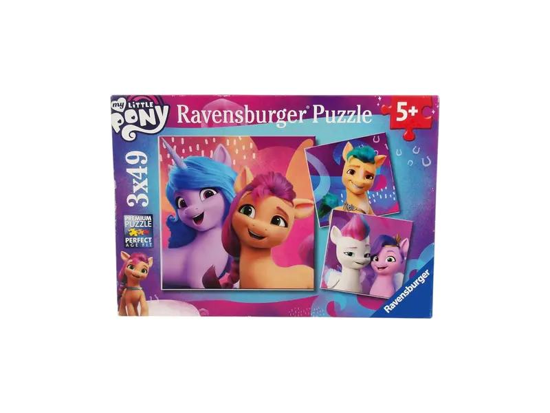 Puzzle - My little pony - 3 x49 pièces