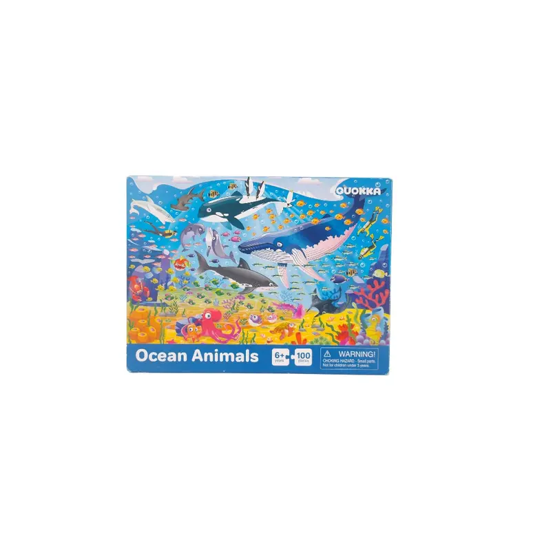 Puzzle - Ocean Animals- 100 Pièces