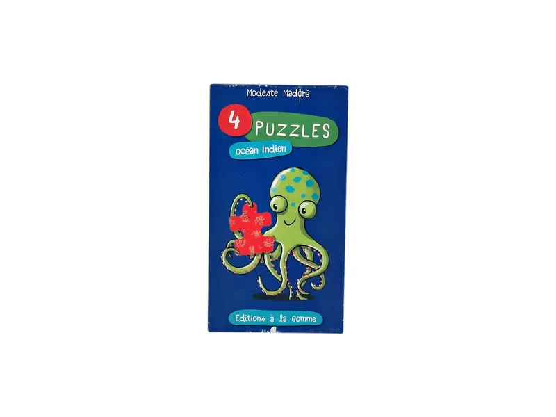 Puzzle - Ocean Indien - 4x9 pièces