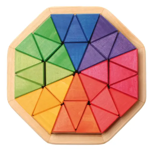 Puzzle Octogone 32 blocs triangulaires GRIMMS