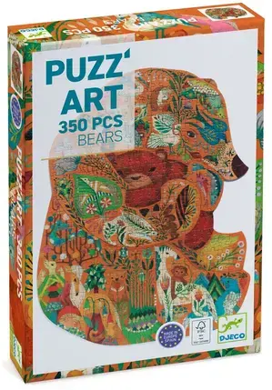 Puzzle Ours Puzz'art  - 350 pièces