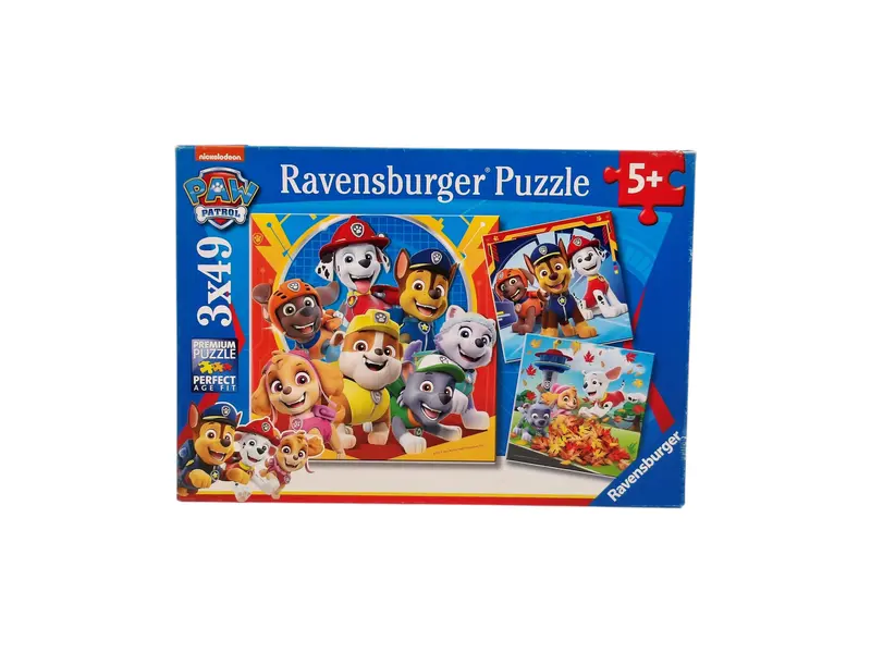 Puzzle - Pat'Patrouille - 3x49 pièces- Édition 2019