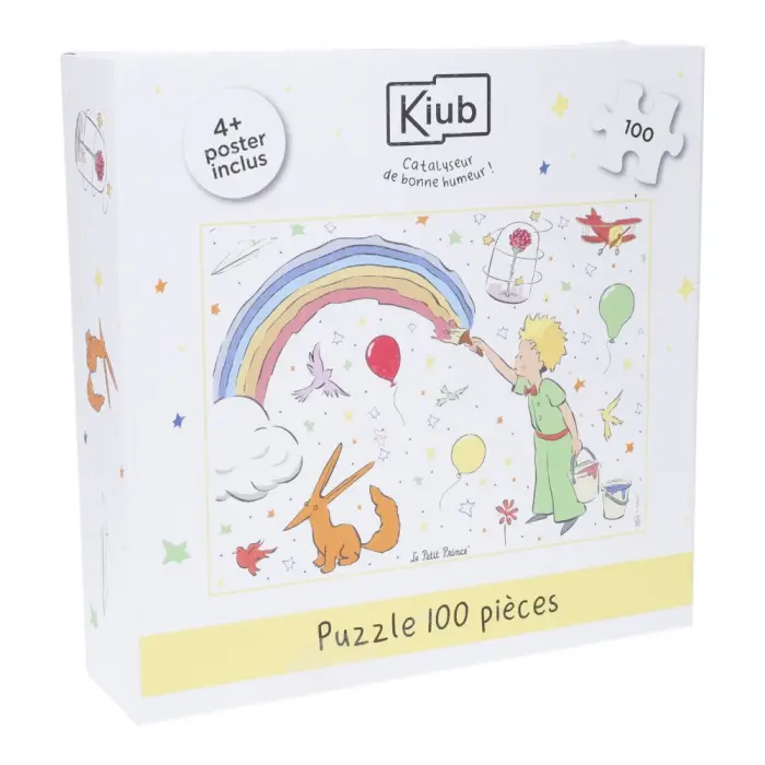 Puzzle Petit Prince arc-en-ciel - 100 pièces