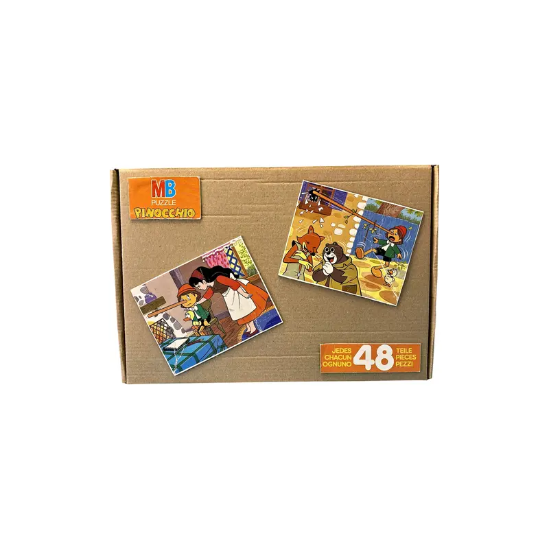 Puzzle - Pinocchio - 48 pièces x2