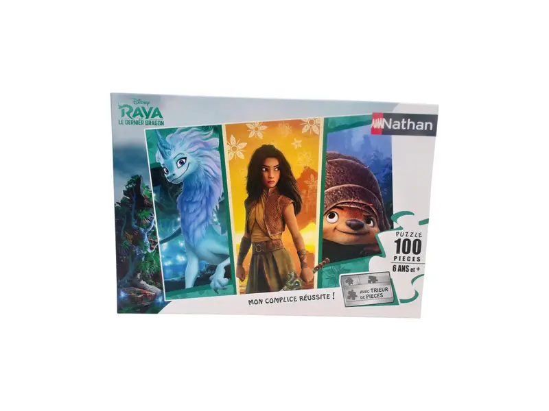 Puzzle  - Raya et le Dernier Dragon- 100 pièces- Édition 2009