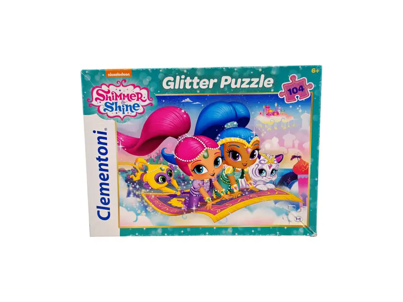 Puzzle - Shimmer Shine - Glitter puzzle - 104 pièces