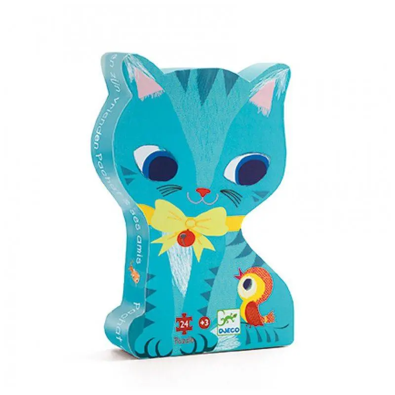 Puzzle silhouette Pachat et ses amis - 24 pièces