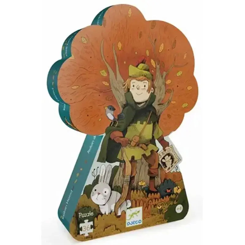 Puzzle silhouette Robin des bois - 36 pièces