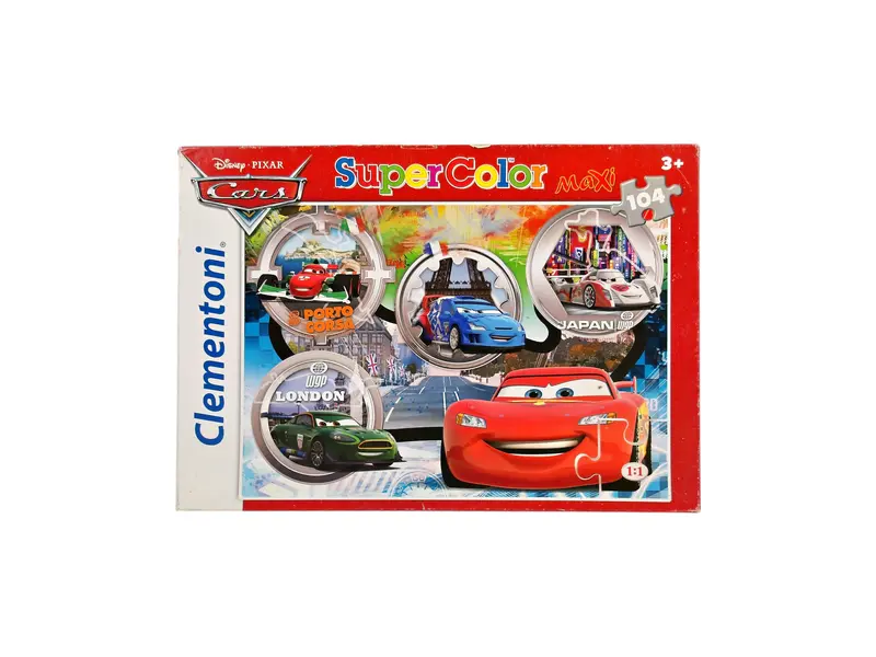 Puzzle - Super color maxi Cars - 104 pièces
