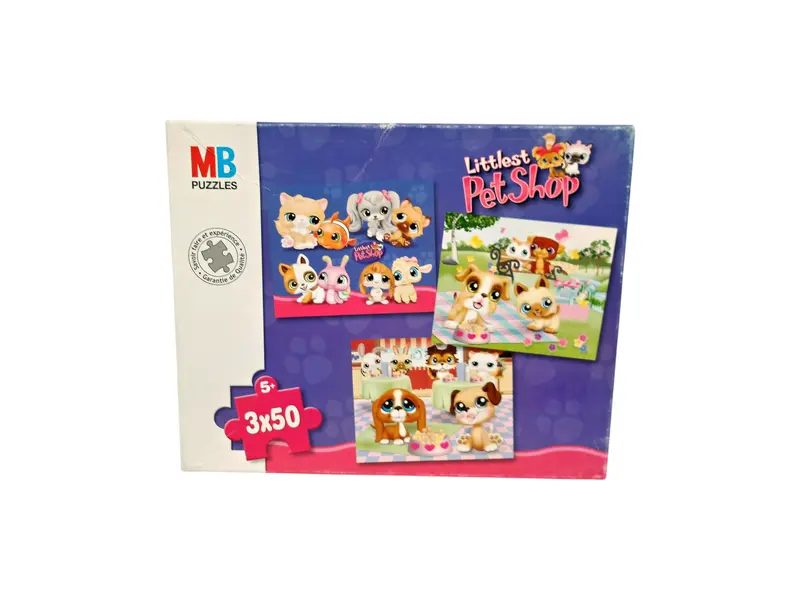 Puzzle - The Little Pet Shop - 3x50 pièces