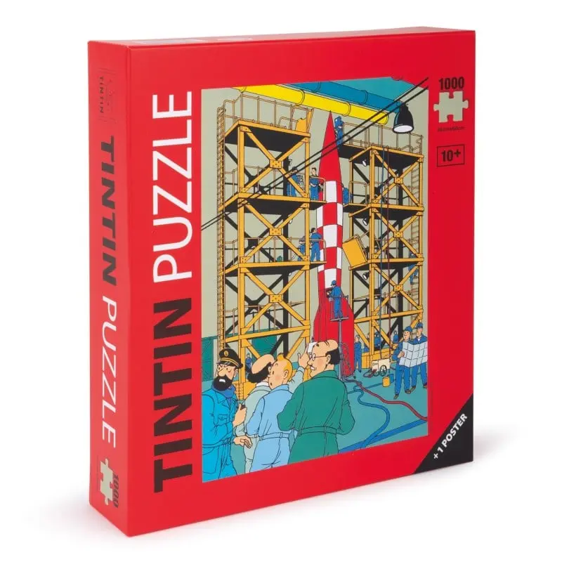 Puzzle Tintin La Fusée XFLR-6 - 1000 Pièces