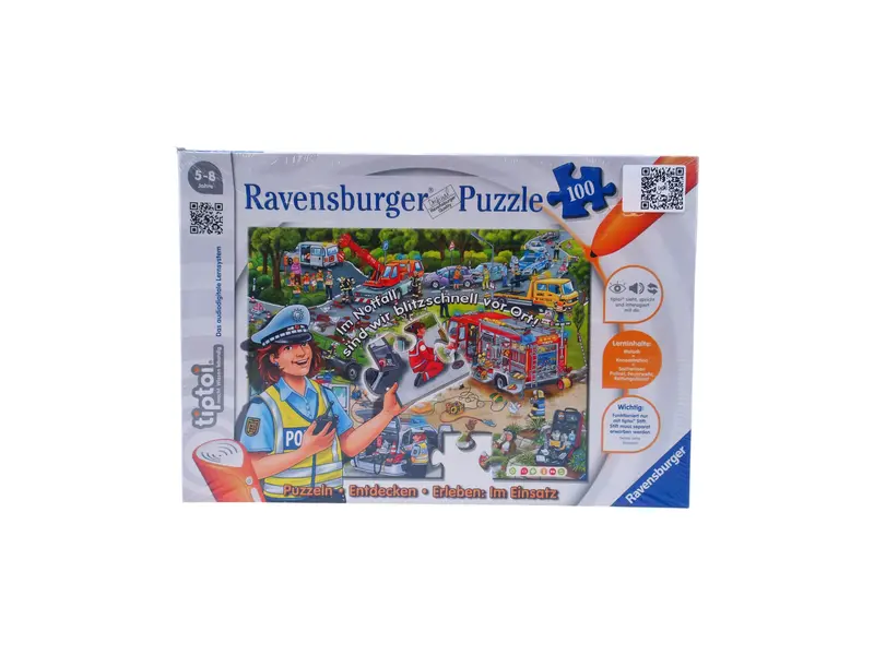 Puzzle - Tiptoi - Police - 100 pièces- Édition 2013