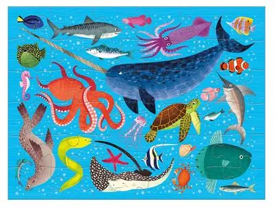 Puzzle To Go Ocean Life - 36 pièces