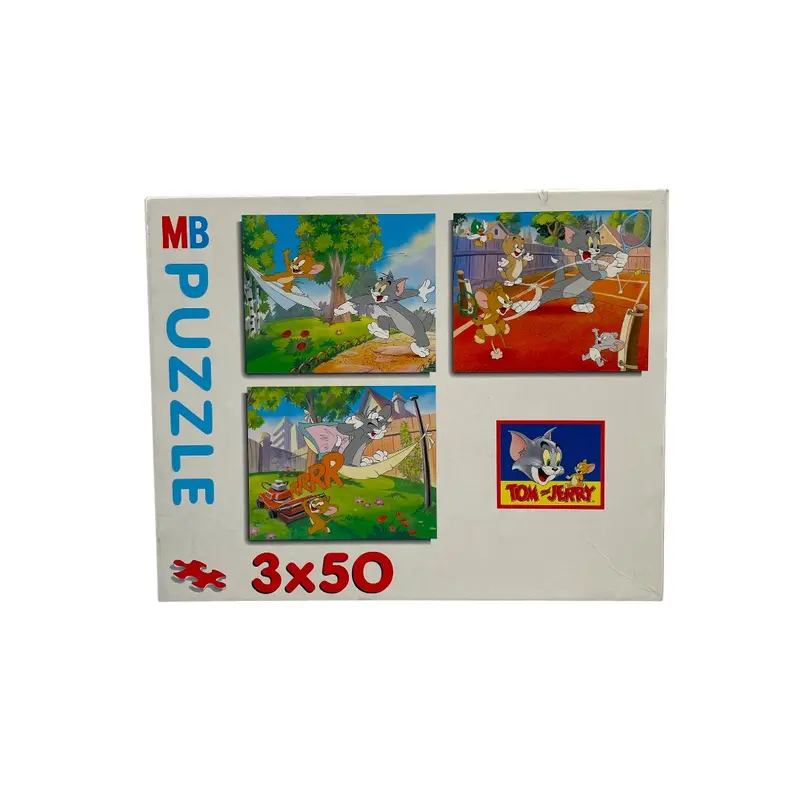 Puzzle - Tom et Jerry - 3x50 pièces- Édition 1994