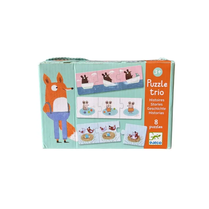 Puzzle Trio Histoires - 8x3 pièces
