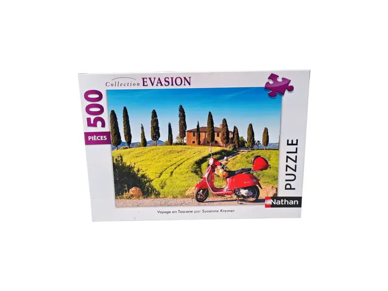 Puzzle - Voyage en Toscane - 500 pièces