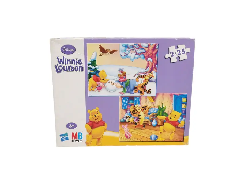 Puzzle - Winnie l'Ourson - 2 x 25 pièces- Édition 2009