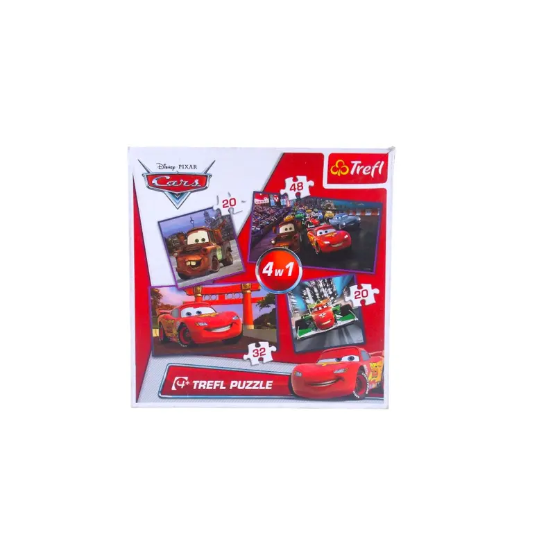Puzzles évolutifs - Cars x 4 Puzzles