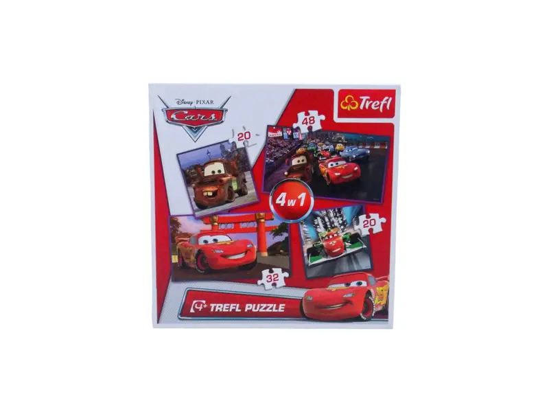 Puzzles évolutifs - Cars x 4 Puzzles