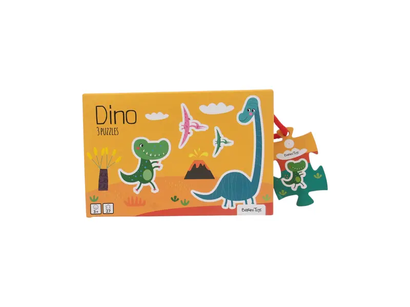 Puzzles évolutifs - Dino - x3