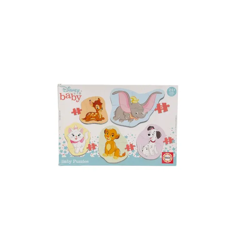 Puzzles évolutifs - Disney Baby animaux x 5
