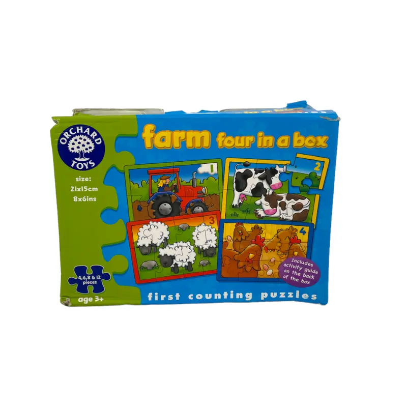 Puzzles évolutifs - La ferme - x4- Édition 2000