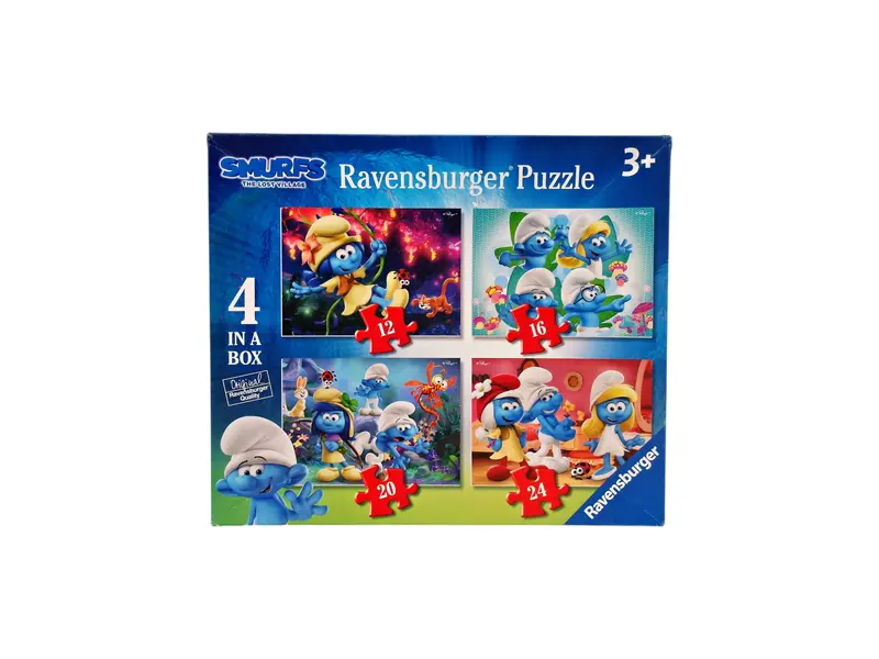 Puzzles évolutifs - Les Schtroumpfs et le village perdu x 4- Édition 2017