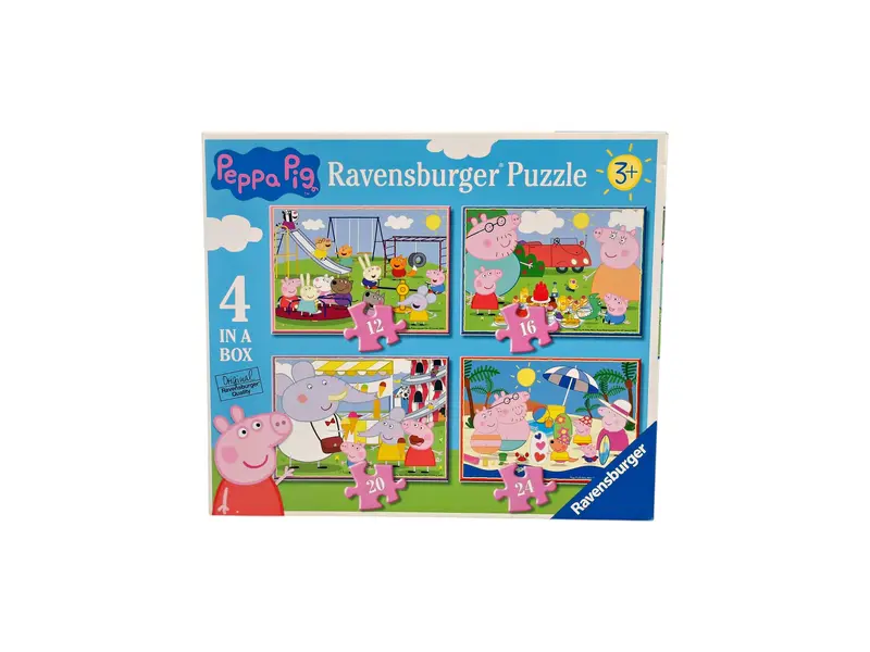Puzzles évolutifs - Peppa Pig x 4
