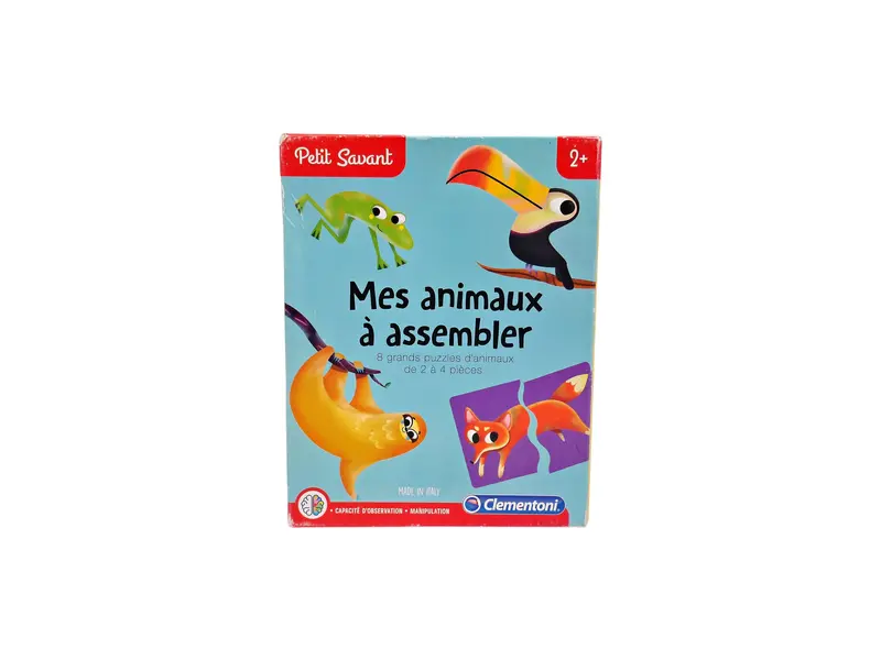 Puzzles - Mes animaux à assembler