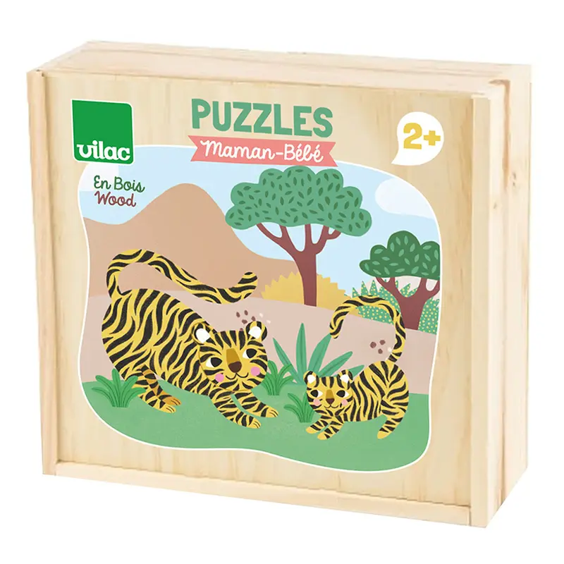 Puzzles pour les tout-petits Maman-bébé