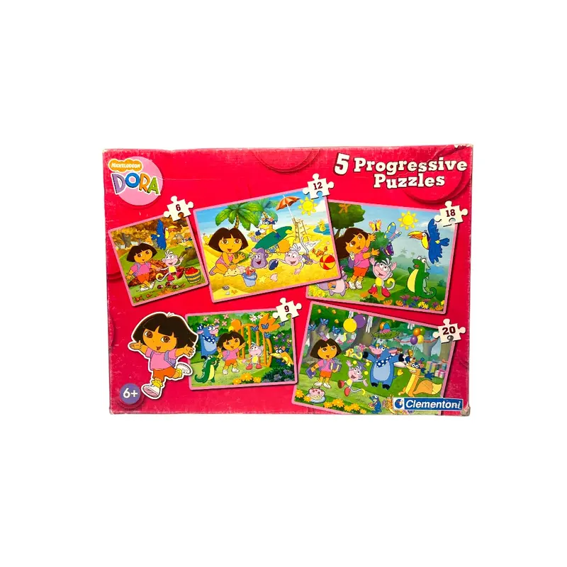 Puzzles progressifs - Dora x5- Édition 2004