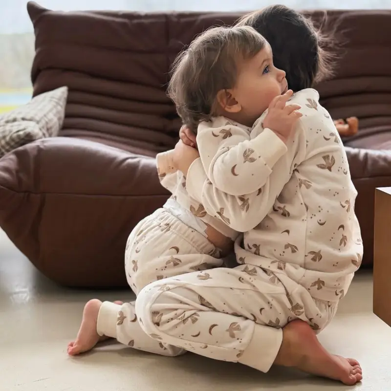 Pyjama Kid Velours Moonlight - Bonjour Little