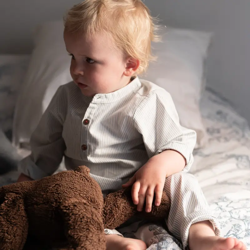 Pyjama Loir Rayures azur
